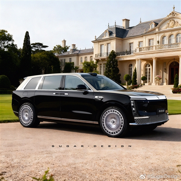 賭波：比S800氣場更強！博主繪制尊界SUV傚果圖：對開門安排了